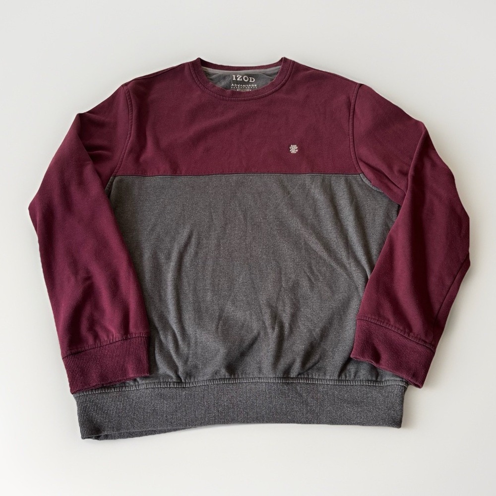 3/$25 Sale! Men's Izod Advantage Performance Stretch Sweatshirt Size M